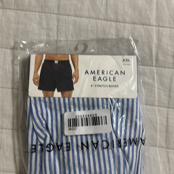 AE Men’s Classic Blue Stripe Stretch Boxer Short - Picture 7 of 9